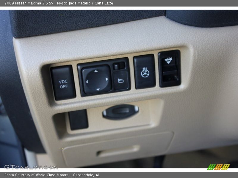 Mystic Jade Metallic / Caffe Latte 2009 Nissan Maxima 3.5 SV