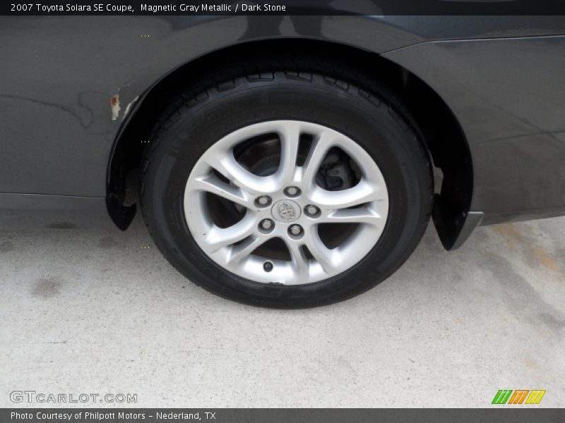 Magnetic Gray Metallic / Dark Stone 2007 Toyota Solara SE Coupe