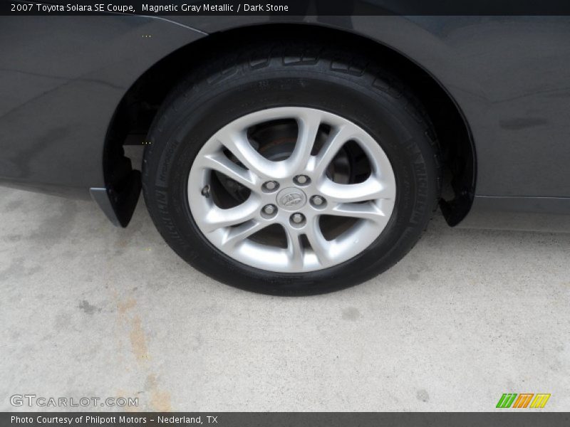 Magnetic Gray Metallic / Dark Stone 2007 Toyota Solara SE Coupe
