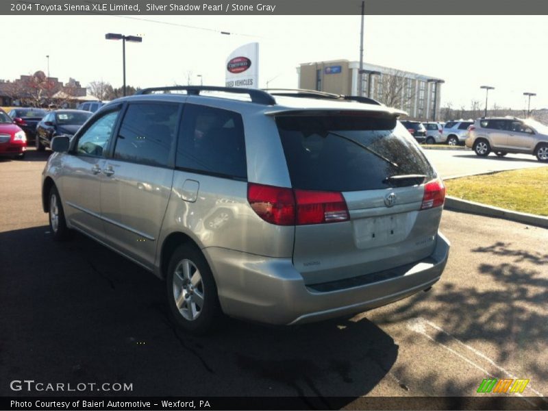 Silver Shadow Pearl / Stone Gray 2004 Toyota Sienna XLE Limited