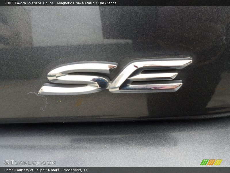 Magnetic Gray Metallic / Dark Stone 2007 Toyota Solara SE Coupe
