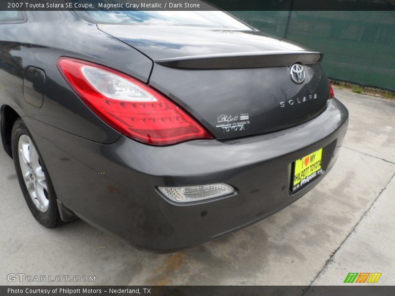 Magnetic Gray Metallic / Dark Stone 2007 Toyota Solara SE Coupe