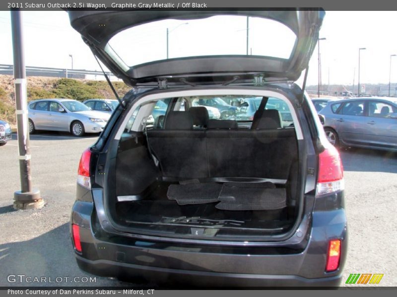 Graphite Gray Metallic / Off Black 2011 Subaru Outback 2.5i Wagon