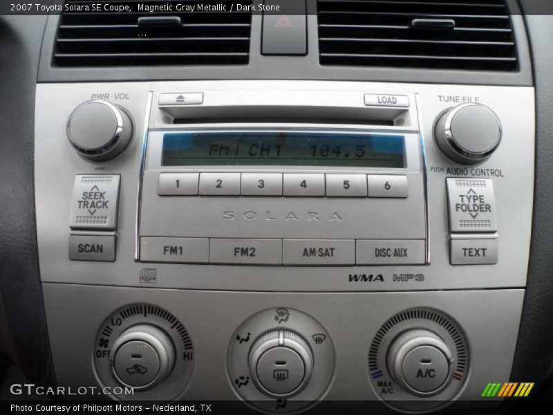 Magnetic Gray Metallic / Dark Stone 2007 Toyota Solara SE Coupe