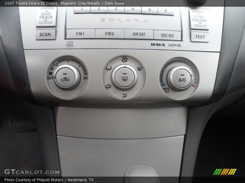 Magnetic Gray Metallic / Dark Stone 2007 Toyota Solara SE Coupe