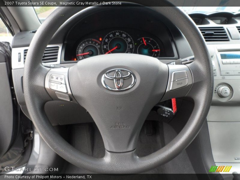 Magnetic Gray Metallic / Dark Stone 2007 Toyota Solara SE Coupe