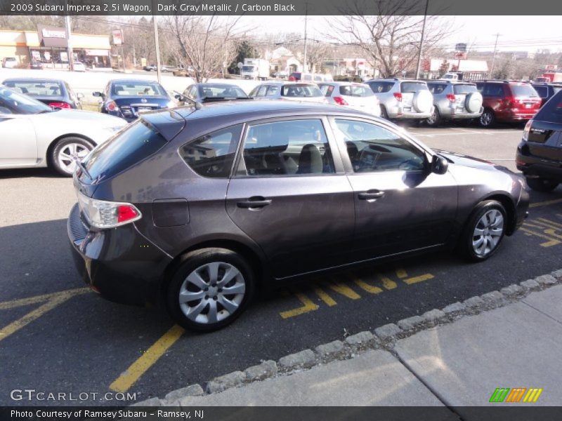 Dark Gray Metallic / Carbon Black 2009 Subaru Impreza 2.5i Wagon