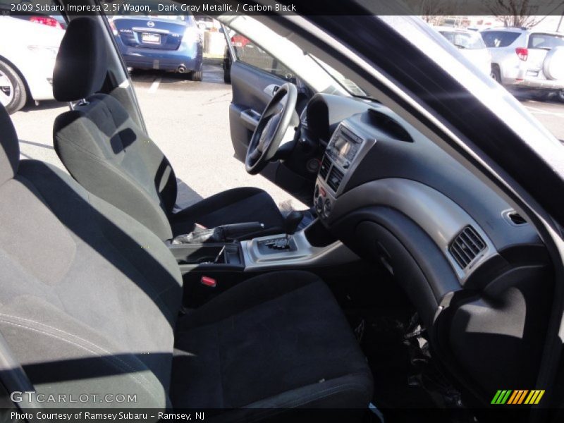 Dark Gray Metallic / Carbon Black 2009 Subaru Impreza 2.5i Wagon