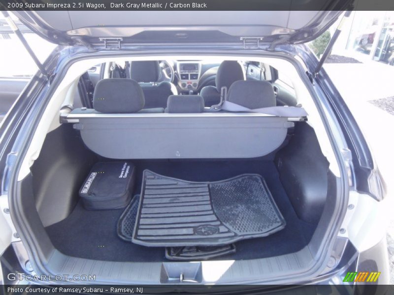 Dark Gray Metallic / Carbon Black 2009 Subaru Impreza 2.5i Wagon