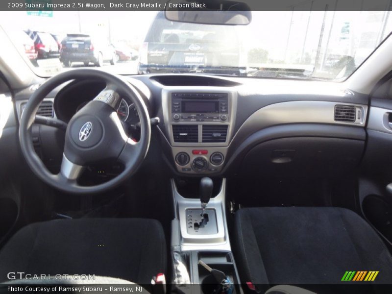 Dark Gray Metallic / Carbon Black 2009 Subaru Impreza 2.5i Wagon