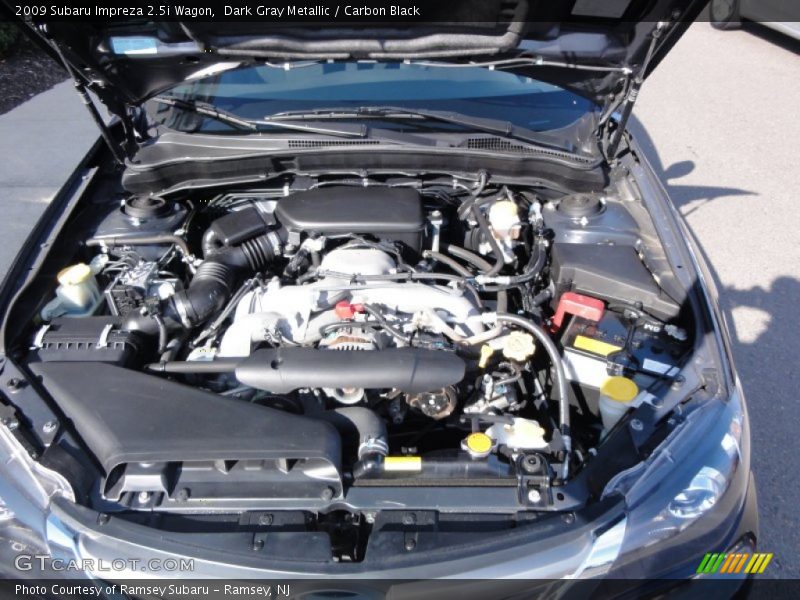 Dark Gray Metallic / Carbon Black 2009 Subaru Impreza 2.5i Wagon