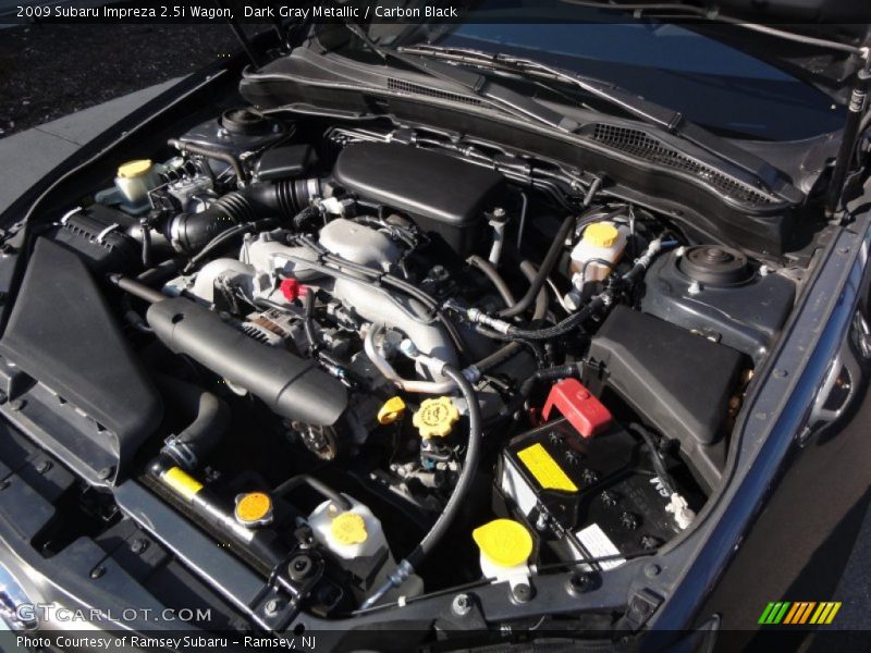 Dark Gray Metallic / Carbon Black 2009 Subaru Impreza 2.5i Wagon