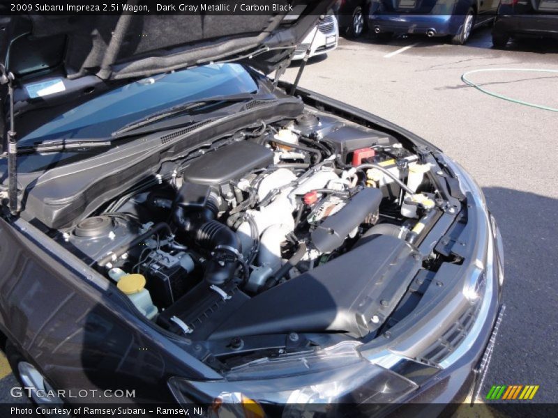 Dark Gray Metallic / Carbon Black 2009 Subaru Impreza 2.5i Wagon