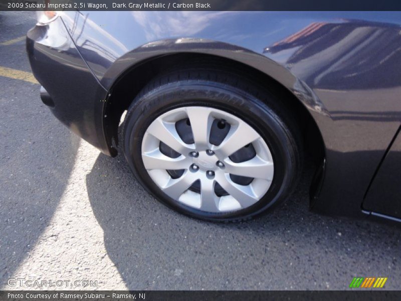 Dark Gray Metallic / Carbon Black 2009 Subaru Impreza 2.5i Wagon