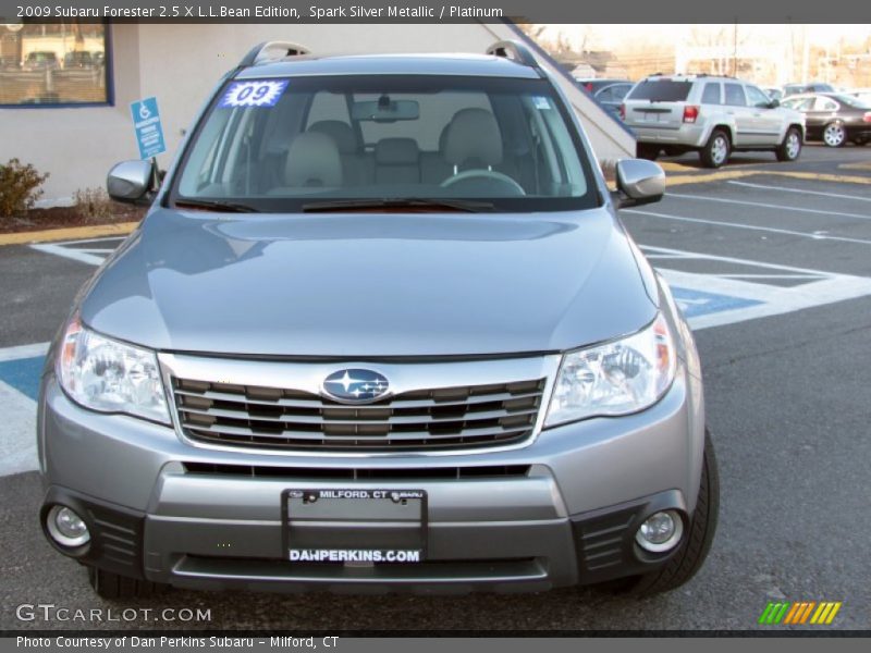 Spark Silver Metallic / Platinum 2009 Subaru Forester 2.5 X L.L.Bean Edition