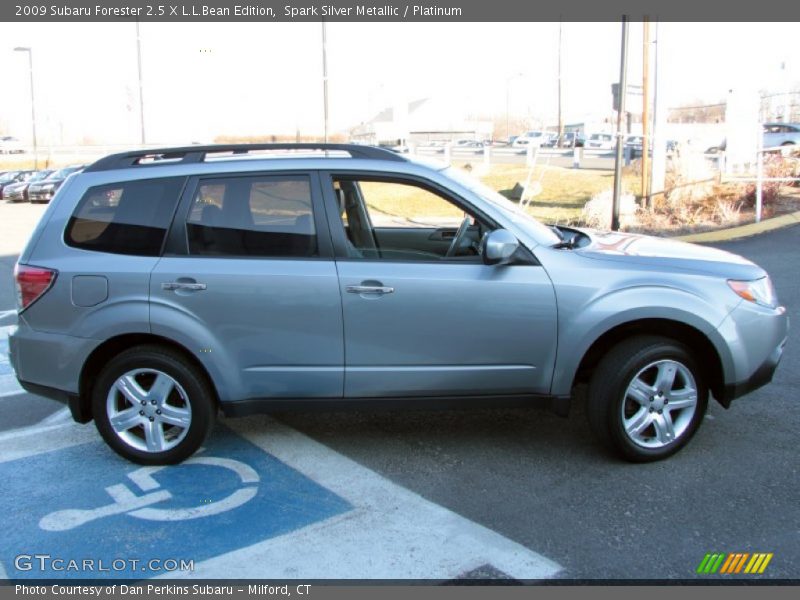 Spark Silver Metallic / Platinum 2009 Subaru Forester 2.5 X L.L.Bean Edition