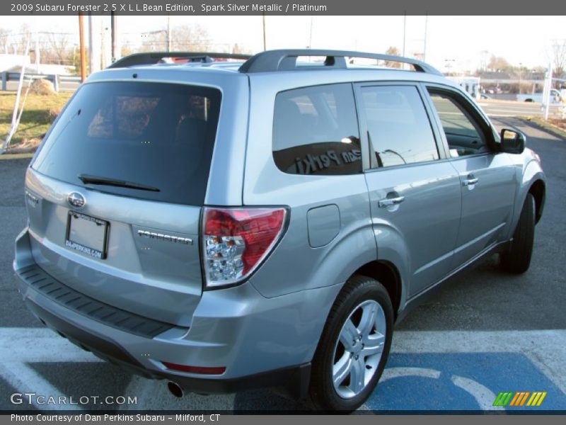 Spark Silver Metallic / Platinum 2009 Subaru Forester 2.5 X L.L.Bean Edition