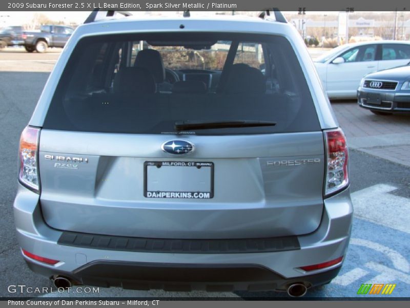 Spark Silver Metallic / Platinum 2009 Subaru Forester 2.5 X L.L.Bean Edition