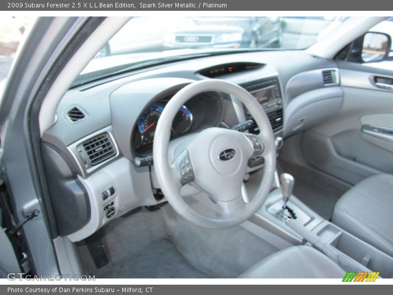 Spark Silver Metallic / Platinum 2009 Subaru Forester 2.5 X L.L.Bean Edition