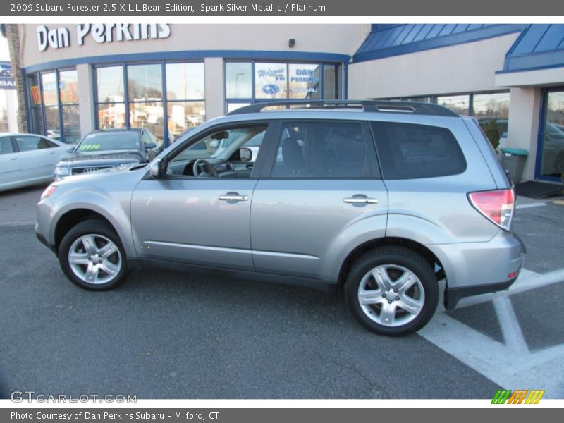 Spark Silver Metallic / Platinum 2009 Subaru Forester 2.5 X L.L.Bean Edition