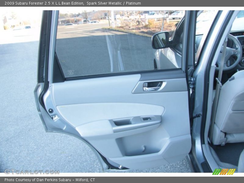Spark Silver Metallic / Platinum 2009 Subaru Forester 2.5 X L.L.Bean Edition