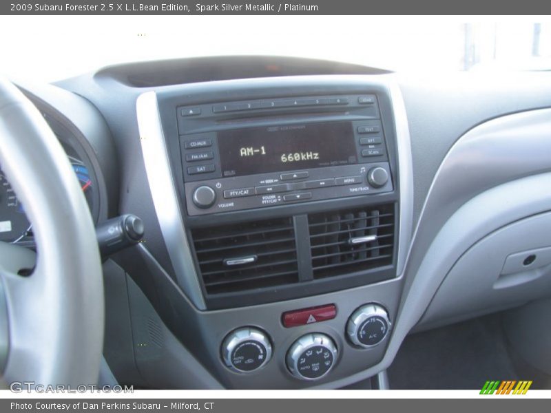 Spark Silver Metallic / Platinum 2009 Subaru Forester 2.5 X L.L.Bean Edition