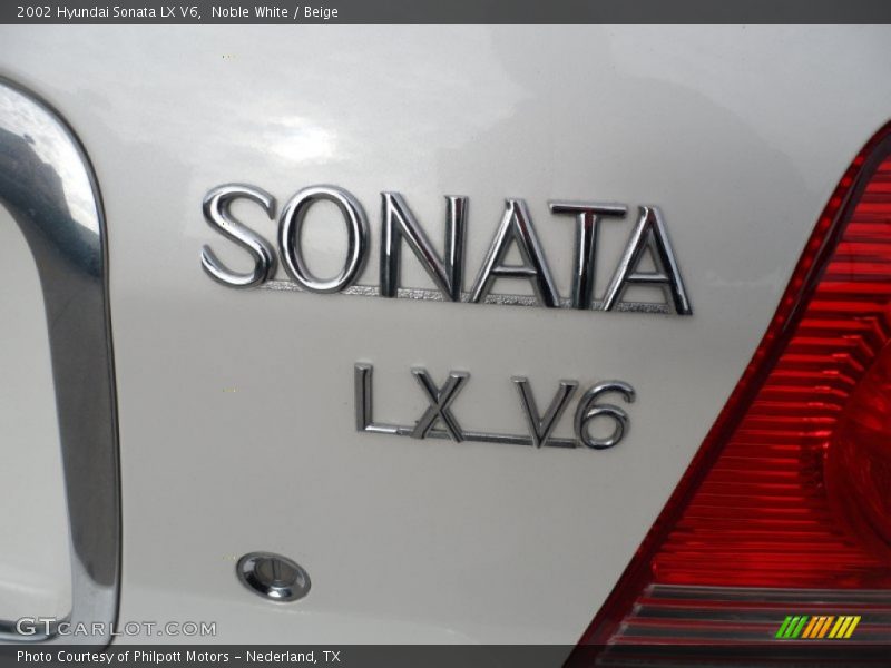  2002 Sonata LX V6 Logo