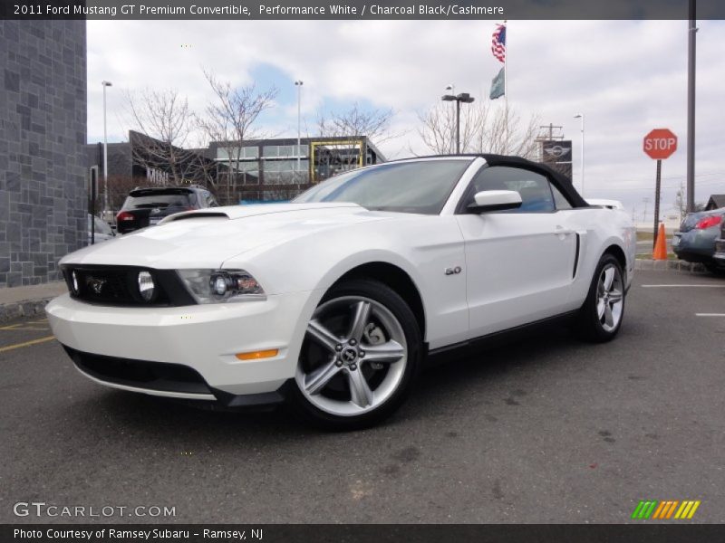 Front 3/4 View of 2011 Mustang GT Premium Convertible