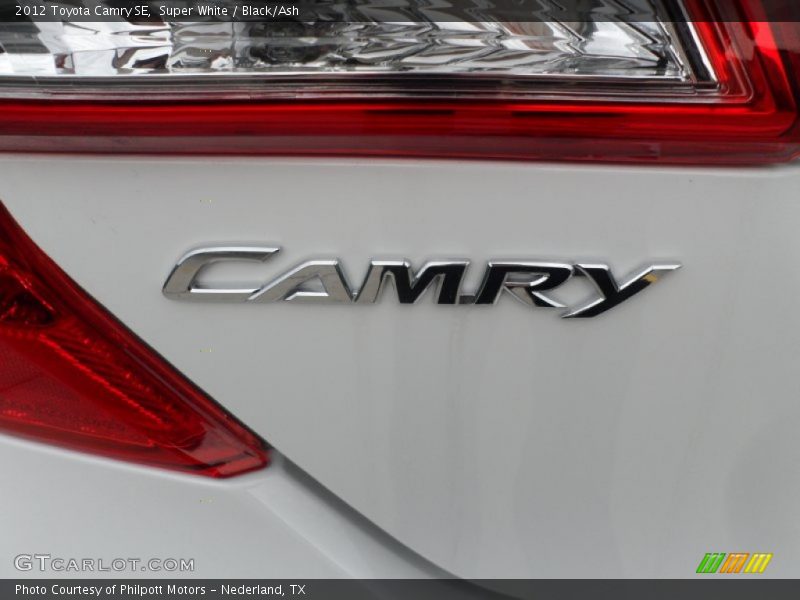  2012 Camry SE Logo