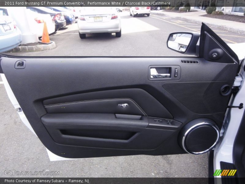 Door Panel of 2011 Mustang GT Premium Convertible