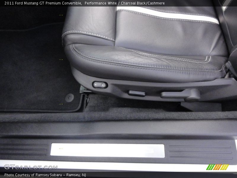 Performance White / Charcoal Black/Cashmere 2011 Ford Mustang GT Premium Convertible