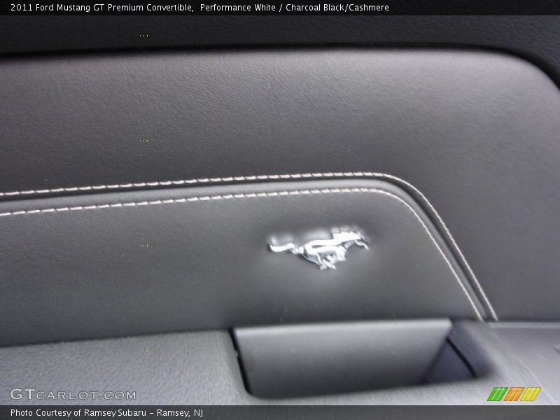 Performance White / Charcoal Black/Cashmere 2011 Ford Mustang GT Premium Convertible