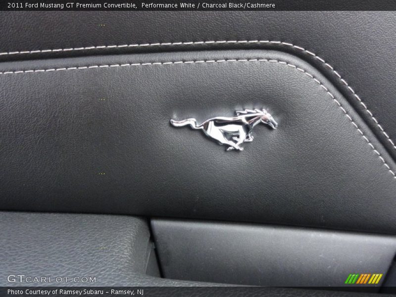 Performance White / Charcoal Black/Cashmere 2011 Ford Mustang GT Premium Convertible