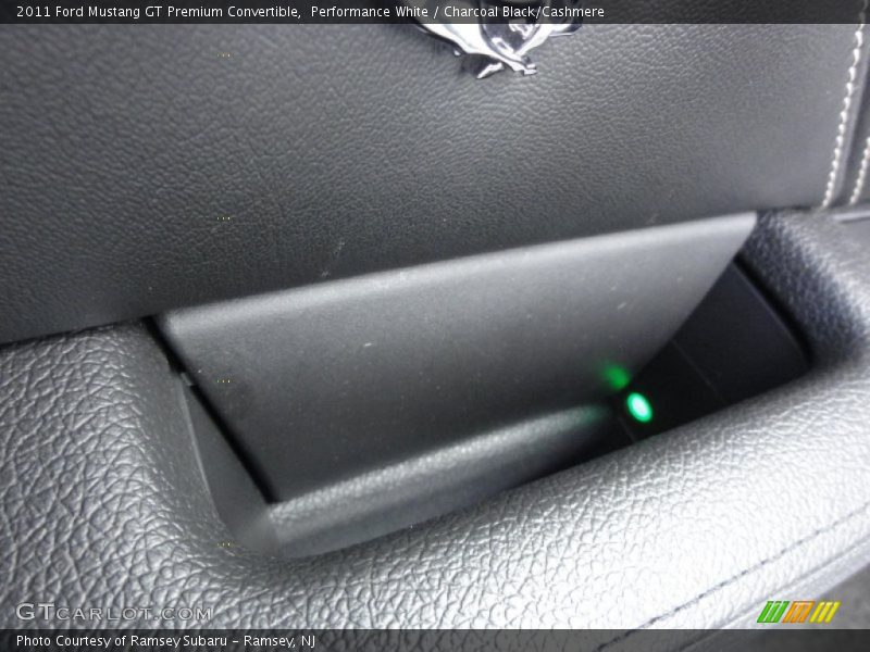 Performance White / Charcoal Black/Cashmere 2011 Ford Mustang GT Premium Convertible