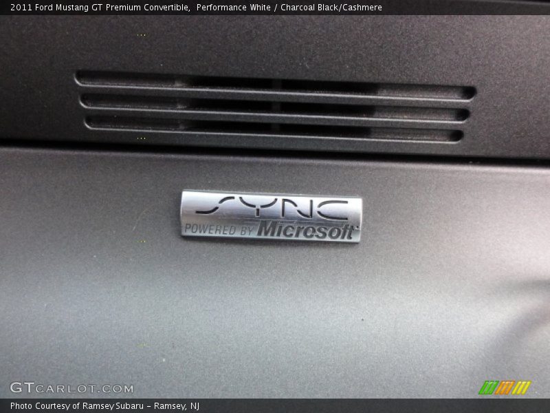 Performance White / Charcoal Black/Cashmere 2011 Ford Mustang GT Premium Convertible