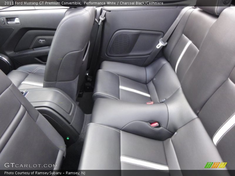 Performance White / Charcoal Black/Cashmere 2011 Ford Mustang GT Premium Convertible