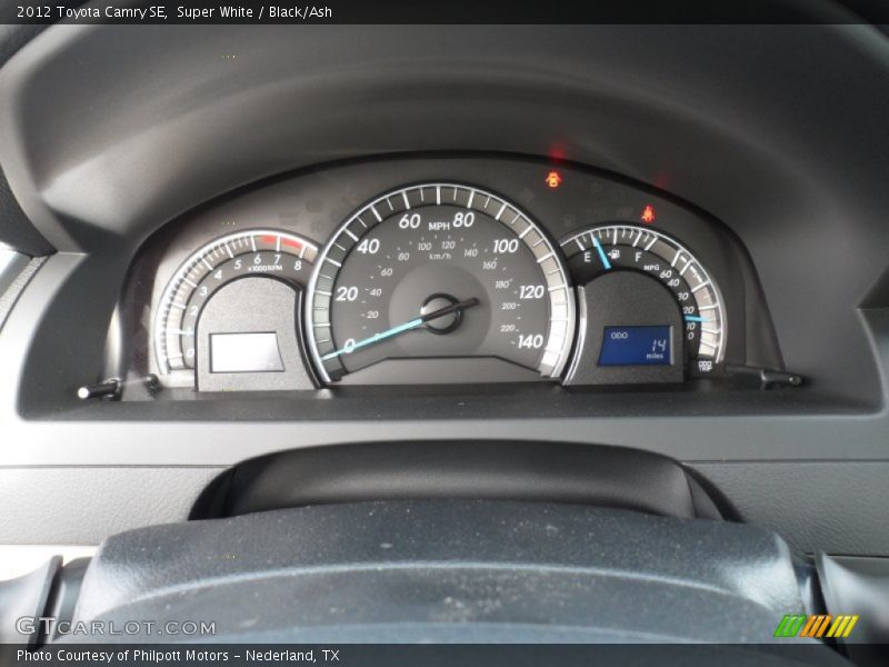  2012 Camry SE SE Gauges