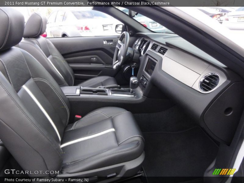 Performance White / Charcoal Black/Cashmere 2011 Ford Mustang GT Premium Convertible
