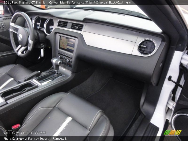 Performance White / Charcoal Black/Cashmere 2011 Ford Mustang GT Premium Convertible