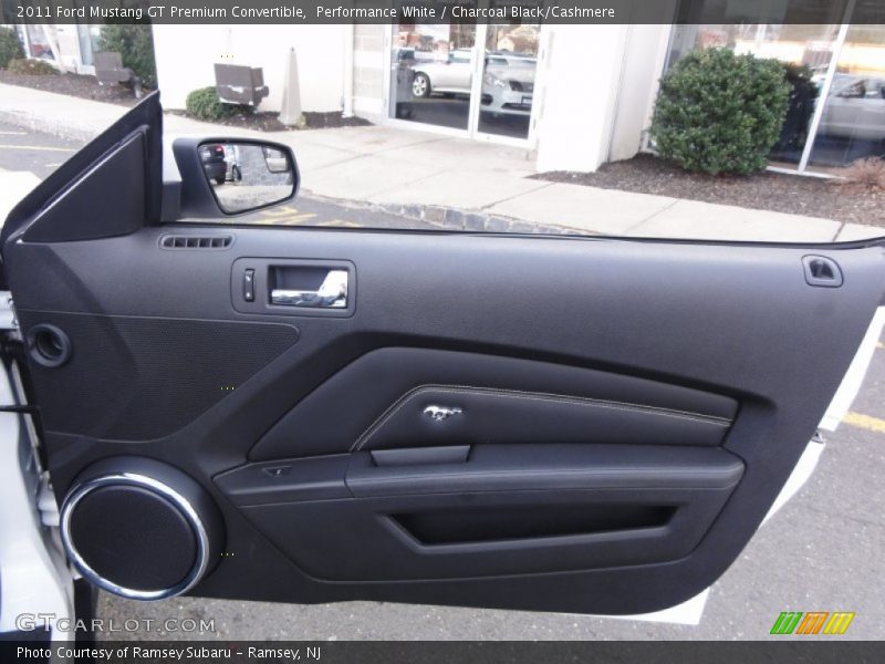Performance White / Charcoal Black/Cashmere 2011 Ford Mustang GT Premium Convertible