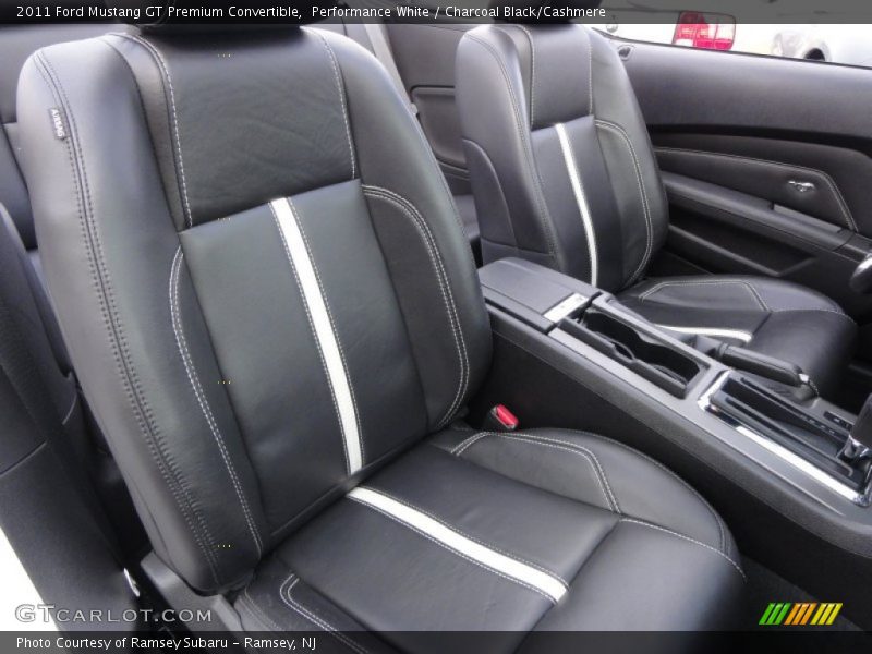 Performance White / Charcoal Black/Cashmere 2011 Ford Mustang GT Premium Convertible