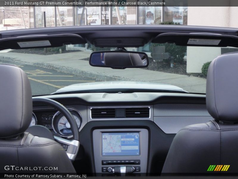 Performance White / Charcoal Black/Cashmere 2011 Ford Mustang GT Premium Convertible