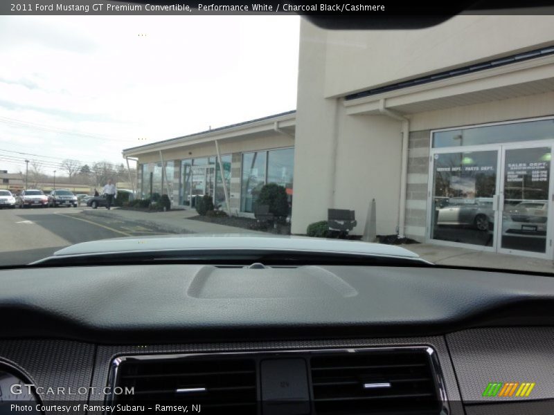 Performance White / Charcoal Black/Cashmere 2011 Ford Mustang GT Premium Convertible