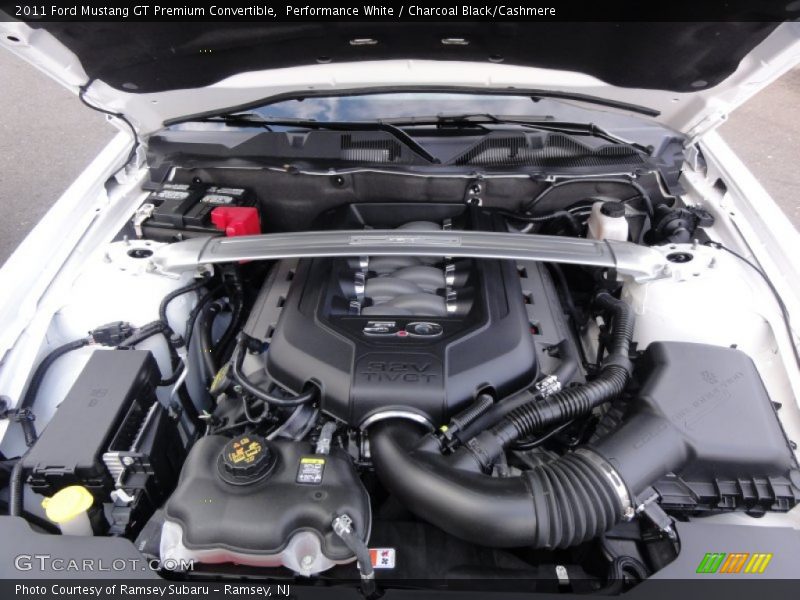  2011 Mustang GT Premium Convertible Engine - 5.0 Liter DOHC 32-Valve TiVCT V8