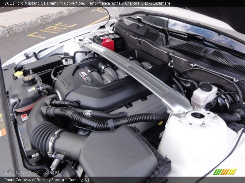  2011 Mustang GT Premium Convertible Engine - 5.0 Liter DOHC 32-Valve TiVCT V8