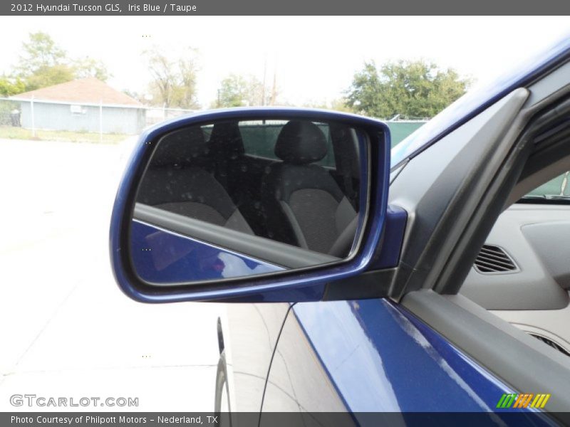 Iris Blue / Taupe 2012 Hyundai Tucson GLS