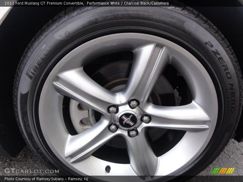 Performance White / Charcoal Black/Cashmere 2011 Ford Mustang GT Premium Convertible