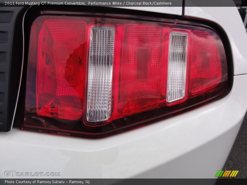Performance White / Charcoal Black/Cashmere 2011 Ford Mustang GT Premium Convertible