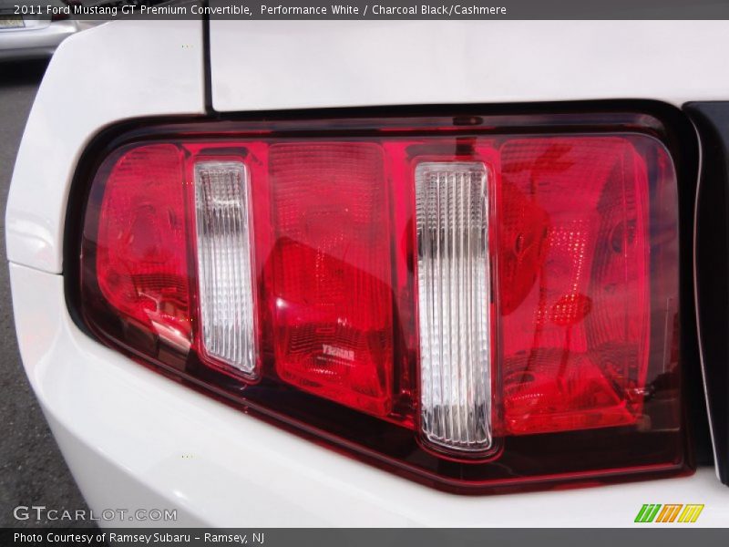 Performance White / Charcoal Black/Cashmere 2011 Ford Mustang GT Premium Convertible