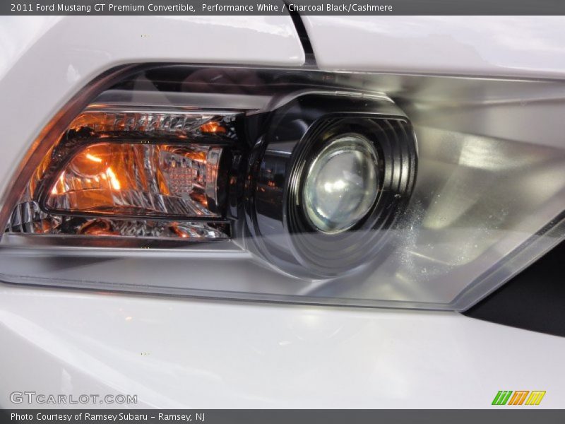 Performance White / Charcoal Black/Cashmere 2011 Ford Mustang GT Premium Convertible